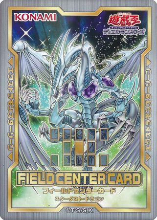Yu Gi Oh Japanese Field Center Card 20 Anniversary Parallel Rare Stardust Dragon 