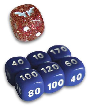 Sword Shield Blue Dice set of 6 Plus Bonus Die From Zamazenta the Elite Trainer Sword Shield Blue Dice set of 6 Plus Bonus Die From Zamazenta the Elite Trainer