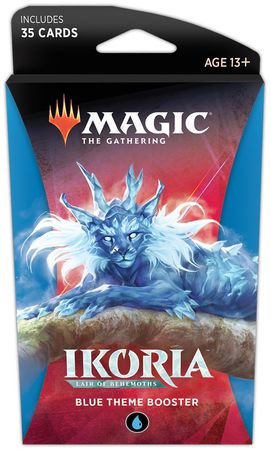 Ikoria Lair of Behemoths Blue Theme Booster Pack MTG 