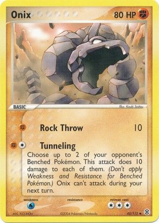  Pokemon - Onix (61/108) - XY Evolutions : Toys & Games