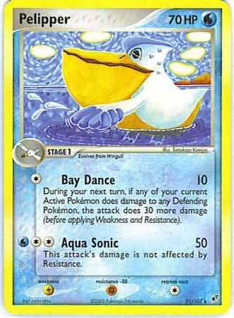 Pelipper 21 107 Rare Ex Deoxys Singles Pelipper 21 107 Rare Ex Deoxys Singles