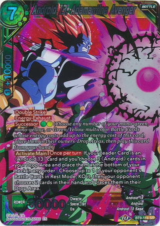 Android 13 Adamantine Avenger BT9 116 Super Rare Android 13 Adamantine Avenger BT9 116 Super Rare