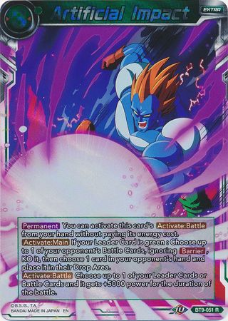 Artificial Impact BT9 051 Rare Artificial Impact BT9 051 Rare