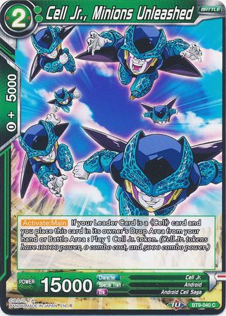 Cell Jr Minions Unleashed BT9 040 Common Cell Jr Minions Unleashed BT9 040 Common