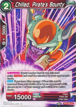 Chilled Pirate s Bounty BT9 009 Uncommon Universal Onslaught Singles Chilled Pirate s Bounty BT9 009 Uncommon Universal Onslaught Singles