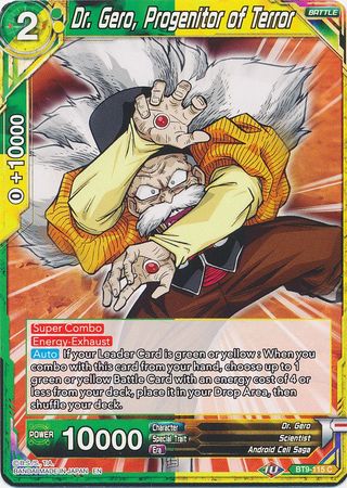 Dr Gero Progenitor of Terror BT9 115 Common Dr Gero Progenitor of Terror BT9 115 Common