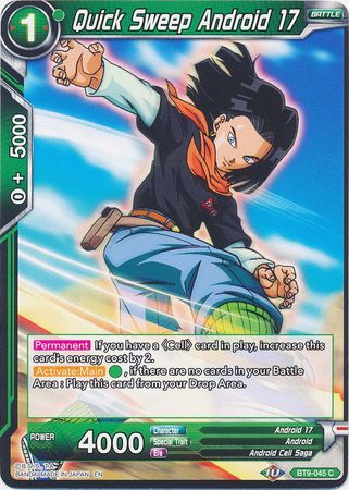 Quick Sweep Android 17 BT9 045 Common Quick Sweep Android 17 BT9 045 Common