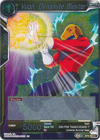 Vuon Dynamite Blaster BT9 064 Foil Common Vuon Dynamite Blaster BT9 064 Foil Common