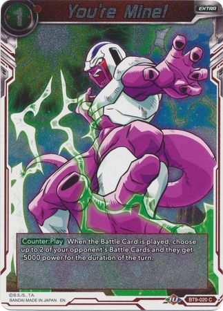 You re Mine BT9 020 Foil Common You re Mine BT9 020 Foil Common