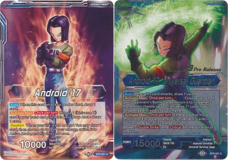 Android 17 Android 17 Universal Guardian BT9 021 Pre Release Promo Android 17 Android 17 Universal Guardian BT9 021 Pre Release Promo