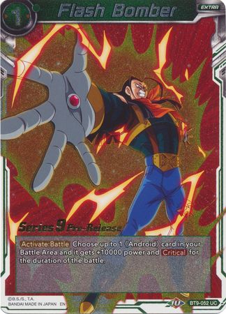 Flash Bomber BT9 052 Pre Release Promo Flash Bomber BT9 052 Pre Release Promo