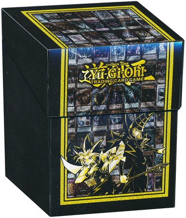 YuGiOh Official DARK HEX Duelist 70 CARD CASE w/ divider Deck Box tcg Konami 