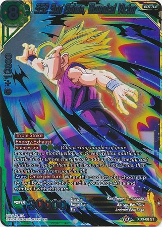 SS2 Son Gohan Wounded Victor XD3 08 Foil Expert Deck The Ultimate Life Form Expert Deck SS2 Son Gohan Wounded Victor XD3 08 Foil Expert Deck The Ultimate Life Form Expert Deck