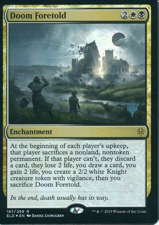 Doom Foretold 187 269 Silver Stamped Foil Doom Foretold 187 269 Silver Stamped Foil