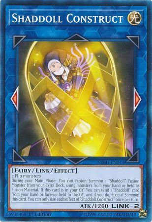 Shaddoll Construct SDSH EN044 Common 1st Edition Structure Deck Shaddoll Showdown Singles Shaddoll Construct SDSH EN044 Common 1st Edition Structure Deck Shaddoll Showdown Singles