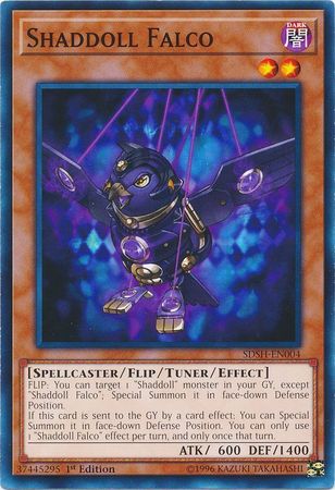 Shaddoll Falco SDSH EN004 Common 1st Edition Shaddoll Falco SDSH EN004 Common 1st Edition