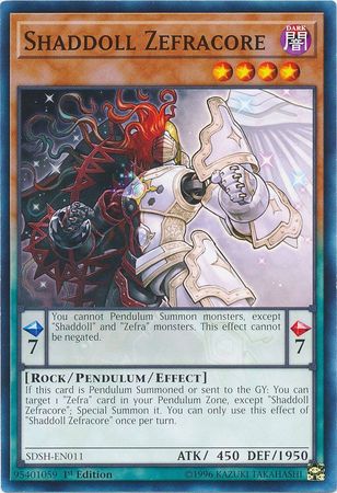 Shaddoll Zefracore SDSH EN011 Common 1st Edition Structure Deck Shaddoll Showdown Singles Shaddoll Zefracore SDSH EN011 Common 1st Edition Structure Deck Shaddoll Showdown Singles