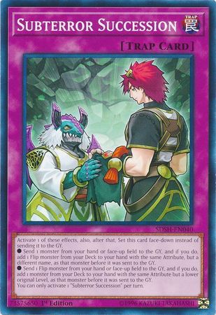 Subterror Succession SDSH EN040 Common 1st Edition Structure Deck Shaddoll Showdown Singles Subterror Succession SDSH EN040 Common 1st Edition Structure Deck Shaddoll Showdown Singles