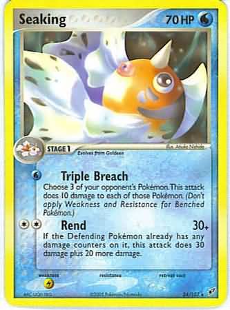 Seaking 24 107 Rare Ex Deoxys Singles Seaking 24 107 Rare Ex Deoxys Singles