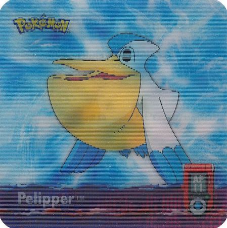 AF11 Wingull Pelipper Pokemon Advanced Action Flipz Artbox Pokemon Flipz Artbox AF11 Wingull Pelipper Pokemon Advanced Action Flipz Artbox Pokemon Flipz Artbox