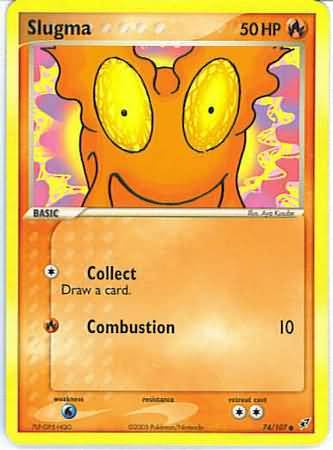 Slugma 74 107 Common Ex Deoxys Singles Slugma 74 107 Common Ex Deoxys Singles
