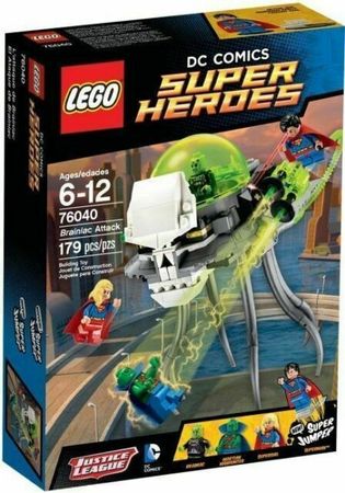 DC Comics Super Heroes Brainiac Attack 76040 LEGO Legos DC Comics Super Heroes Brainiac Attack 76040 LEGO Legos