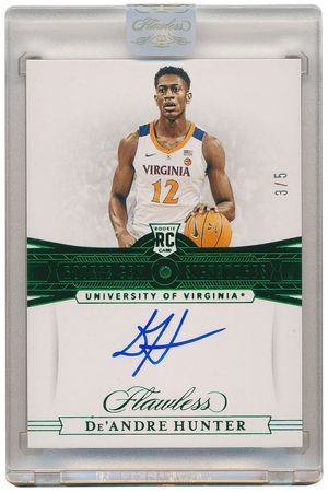 De Andre Hunter 2019 20 Flawless 3 5 Diamond Auto Autograph Panini 21117 De Andre Hunter 2019 20 Flawless 3 5 Diamond Auto Autograph Panini 21117