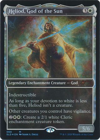 Heliod God of the Sun 068 SLD Foil Promo Heliod God of the Sun 068 SLD Foil Promo