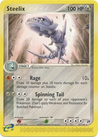 Steelix - 23/100 Non-Holo Rare – JAB Games13