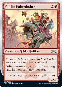 Goblin Haberdasher 051 096 Unsanctioned Singles Goblin Haberdasher 051 096 Unsanctioned Singles