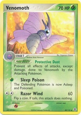 Venomoth 49 112 Uncommon Venomoth 49 112 Uncommon