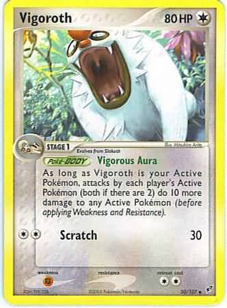Vigoroth 50 107 Uncommon Ex Deoxys Singles Vigoroth 50 107 Uncommon Ex Deoxys Singles