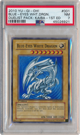 NM/M Blue-Eyes White Dragon DPKB-EN001 Super Rare Duelist Pack Kaiba YuGiOh!