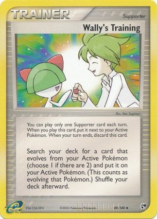 Wally s Training 89 100 Uncommon 