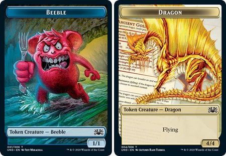 Beeble Token 001 Dragon Token 004 UND Unsanctioned Singles Beeble Token 001 Dragon Token 004 UND Unsanctioned Singles