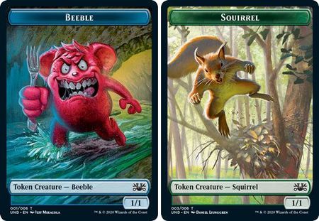 Beeble Token 001 Squirrel Token 003 UND Beeble Token 001 Squirrel Token 003 UND