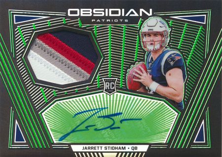 Jarrett Stidham 2019 Obsidian RPA 28 50 Rookie Auto Autograph Panini 21129 Jarrett Stidham 2019 Obsidian RPA 28 50 Rookie Auto Autograph Panini 21129