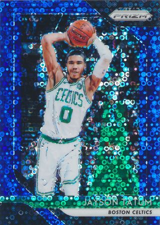 Jayson Tatum 2018 19 Prizm Blue 157 175 Fast Break Holo Panini 21148 Jayson Tatum 2018 19 Prizm Blue 157 175 Fast Break Holo Panini 21148