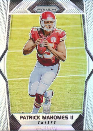 Patrick Mahomes II 2017 Prizm Silver Rookie 269 Refractor Panini Football Patrick Mahomes II 2017 Prizm Silver Rookie 269 Refractor Panini Football