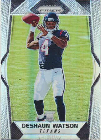 DeShaun Watson 2017 Prizm Silver Rookie 279 Refractor Panini Football DeShaun Watson 2017 Prizm Silver Rookie 279 Refractor Panini Football