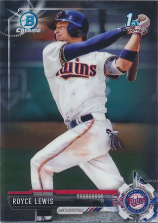 Royce Lewis 2017 Bowman Chrome Rookie BDC 1 Topps Royce Lewis 2017 Bowman Chrome Rookie BDC 1 Topps