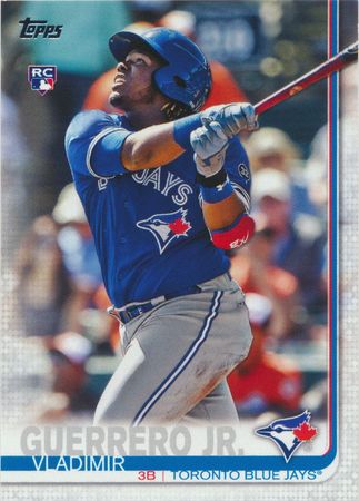 Vladimir Guerrero Jr 2019 Topps Series 2 Rookie NNO Short Print Baseball Trading Card Singles Vladimir Guerrero Jr 2019 Topps Series 2 Rookie NNO Short Print Baseball Trading Card Singles