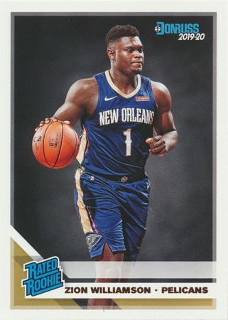 Zion Williamson 2019 20 Donruss Rated Rookie 201 Panini Zion Williamson 2019 20 Donruss Rated Rookie 201 Panini