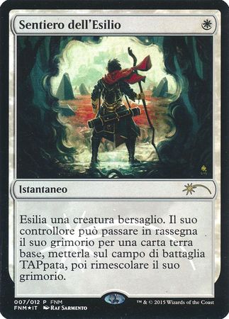 Path to Exile Sentiero dell-Esilio Gateway Foil Near Mint Italian 5ZK