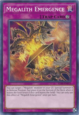 Megalith Emergence IGAS EN072 Common Unlimited Ignition Assault Unlimited Singles Megalith Emergence IGAS EN072 Common Unlimited Ignition Assault Unlimited Singles