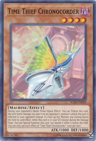 Time Thief Chronocorder IGAS EN018 Common Unlimited Ignition Assault Unlimited Singles Time Thief Chronocorder IGAS EN018 Common Unlimited Ignition Assault Unlimited Singles