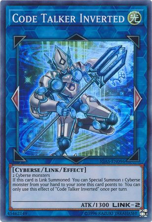 Code Talker Inverted IGAS EN096 Super Rare Unlimited Code Talker Inverted IGAS EN096 Super Rare Unlimited