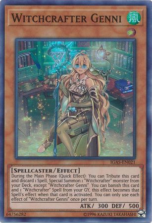 Witchcrafter Genni IGAS EN021 Super Rare Unlimited Ignition Assault Unlimited Singles Witchcrafter Genni IGAS EN021 Super Rare Unlimited Ignition Assault Unlimited Singles