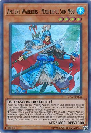 Ancient Warriors Masterful Sun Mou IGAS EN008 Ultra Rare Unlimited Ignition Assault Unlimited Singles Ancient Warriors Masterful Sun Mou IGAS EN008 Ultra Rare Unlimited Ignition Assault Unlimited Singles