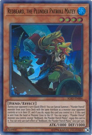 Redbeard the Plunder Patroll Matey IGAS EN086 Ultra Rare Unlimited Ignition Assault Unlimited Singles Redbeard the Plunder Patroll Matey IGAS EN086 Ultra Rare Unlimited Ignition Assault Unlimited Singles